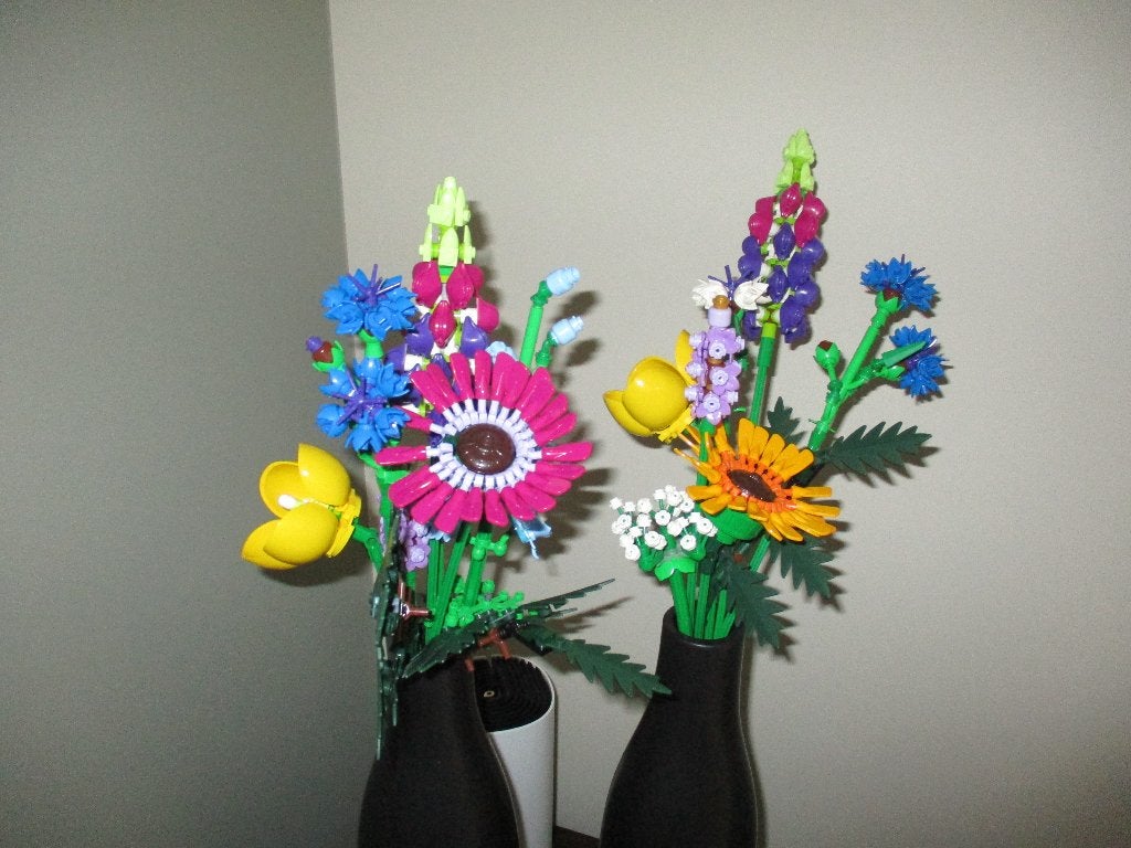 Lego Botanical Collection Bloemenboeket 10313, Ophalen of Verzenden, Gebruikt, Complete set, Lego