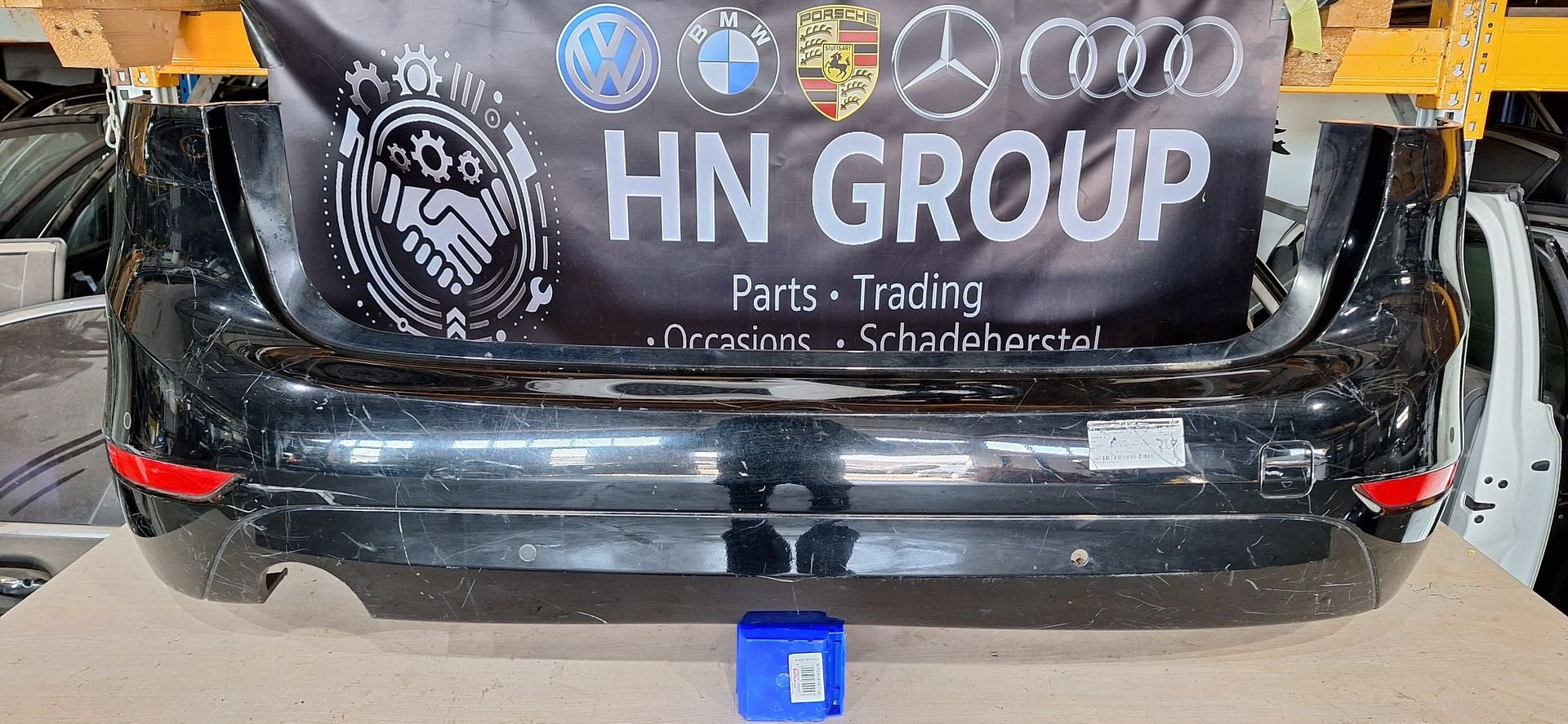 Bumper BMW F46 2 SERIE M ACHTERBUMPER 4xPDC, Gebruikt, -, -, Ophalen of Verzenden