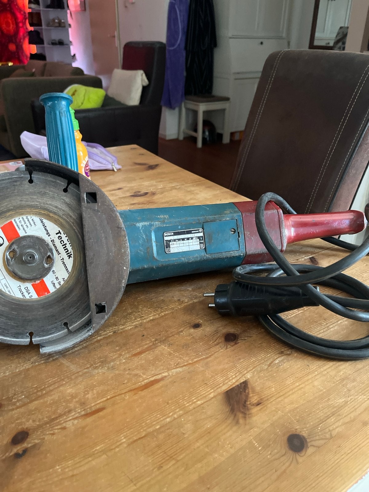 Bosch haakse slijper - Gebruikt, Ophalen, Gebruikt, 1200 watt of meer, Overige typen