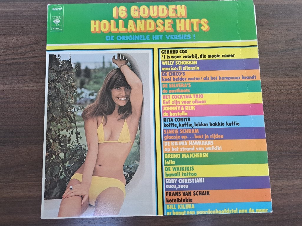 16 Gouden Hollandse Hits, Gebruikt, Ophalen of Verzenden, 12 inch, Nederlandstalig