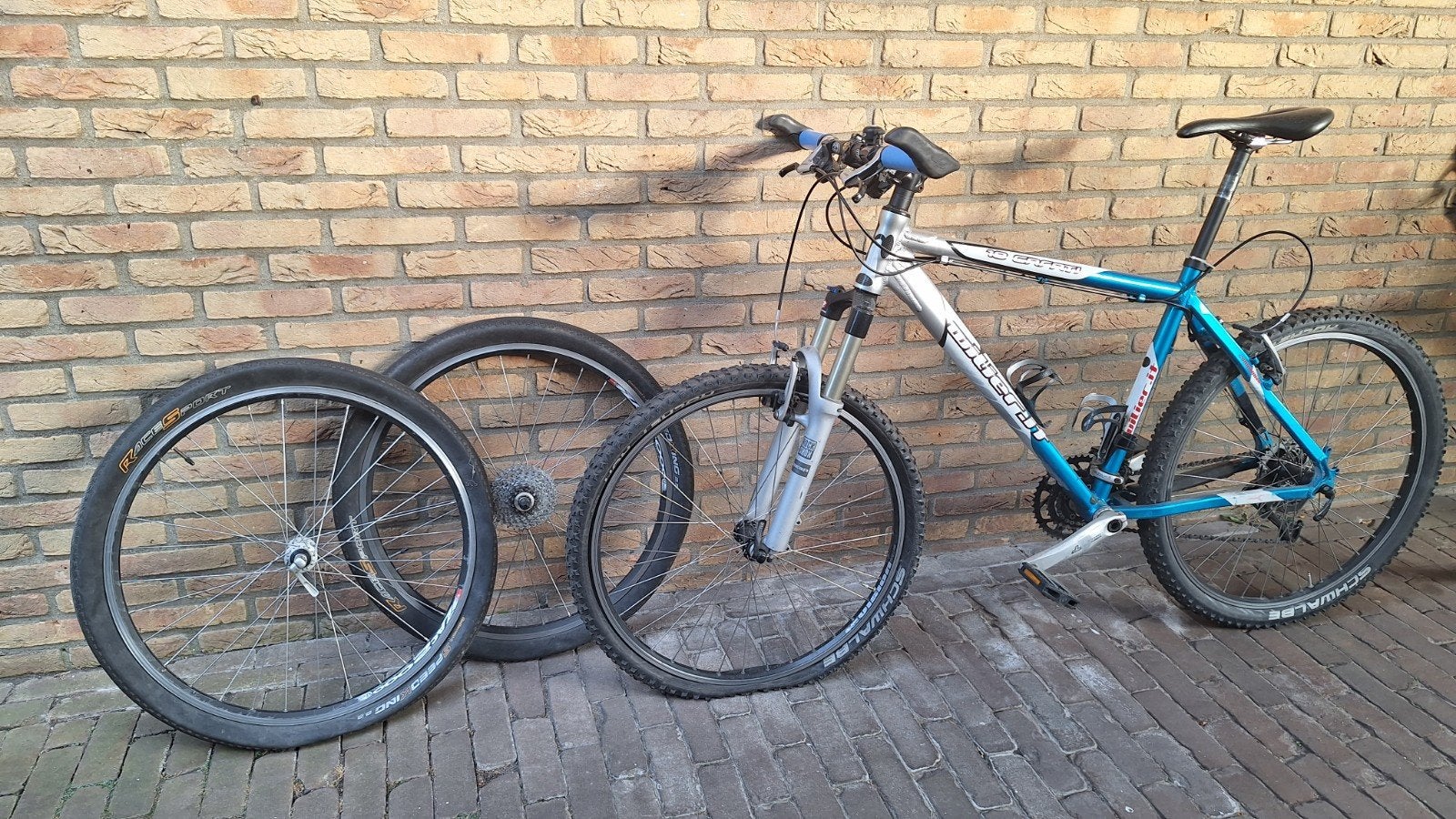 Wilier Mountainbike met extra wielen, Fietsen en Brommers, Fietsen | Mountainbikes en ATB, Gebruikt, Hardtail, 53 tot 57 cm, Ophalen
