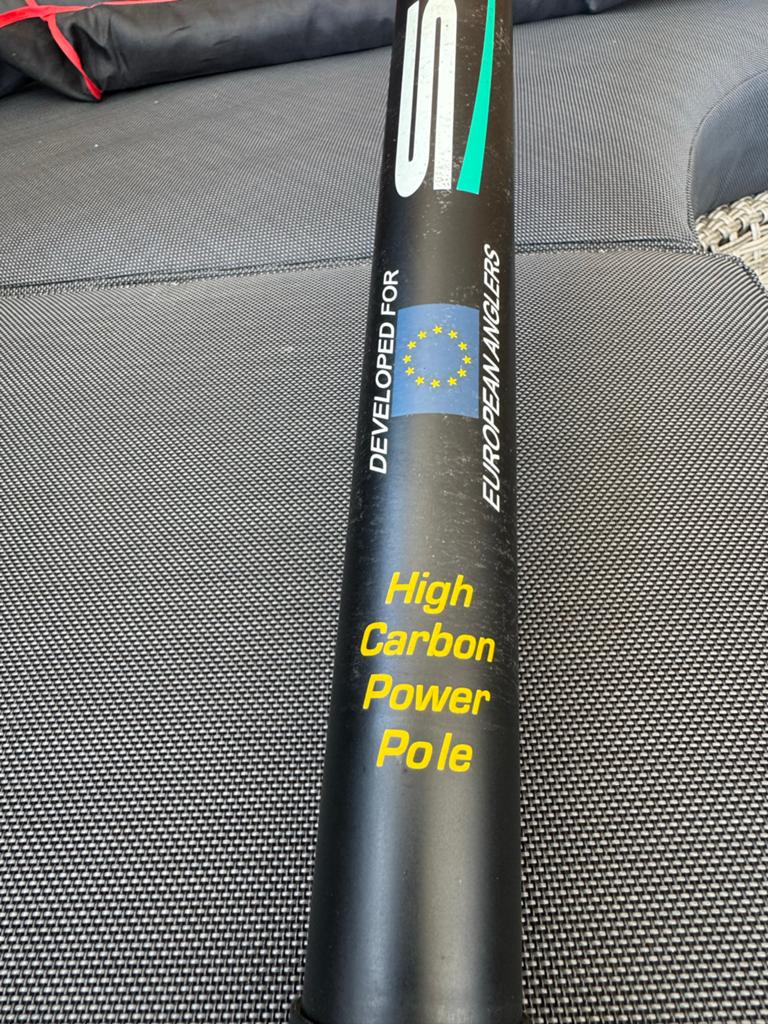 SPRQ  Cresta S1 High Carbon Power Pole 650, Ophalen, Zo goed als nieuw, Vaste hengel
