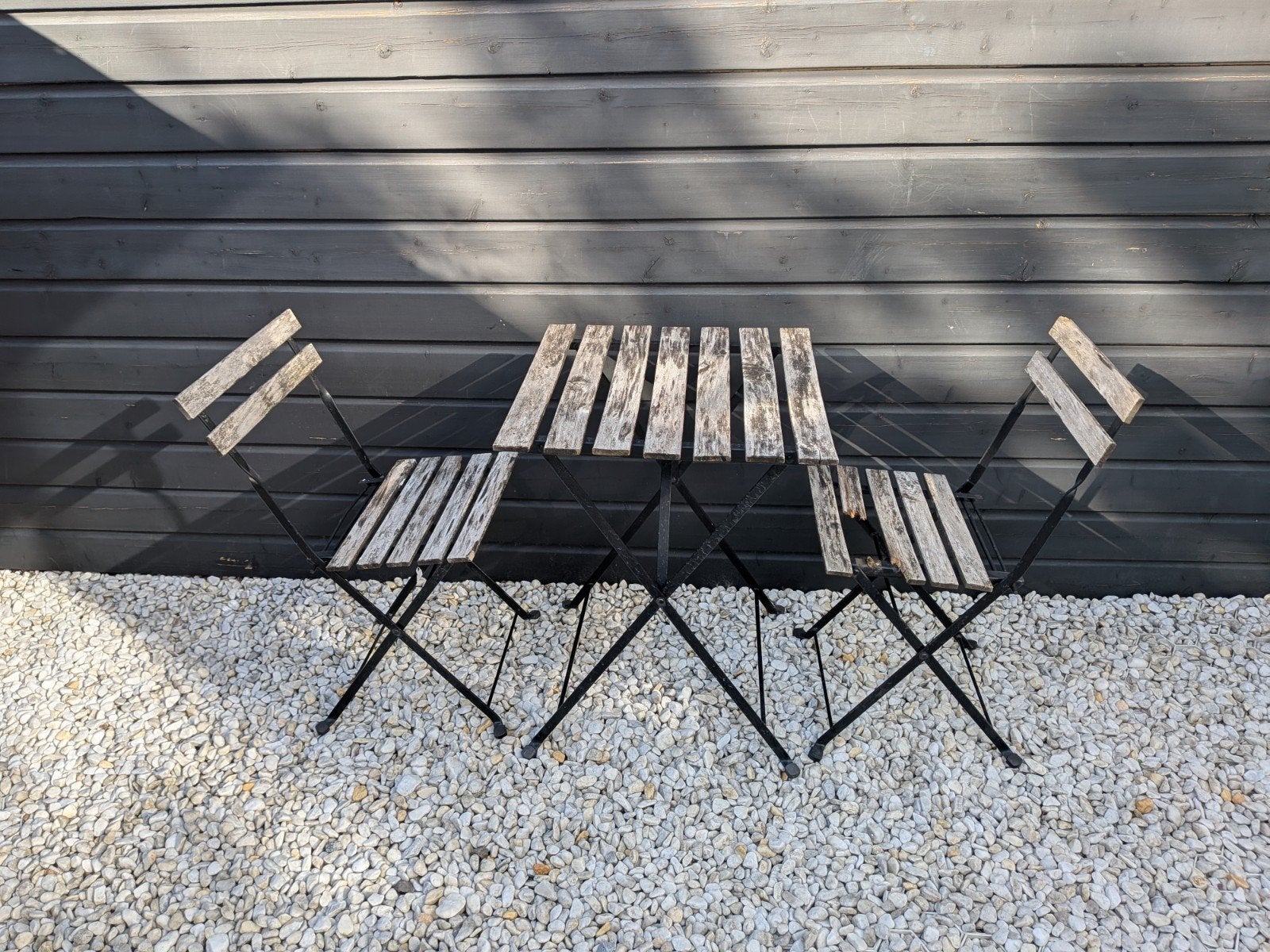 Ikea Bistro Tuinset Tarno met beschadiging, Gebruikt, Tuinset, Hout, Eettafel