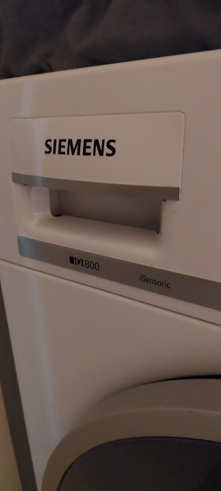 Siemens iQ800 iSensoric Wasmachine eventueel met wasdroger., 1200 tot 1600 toeren, 8 tot 10 kg, Zo goed als nieuw, Voorlader