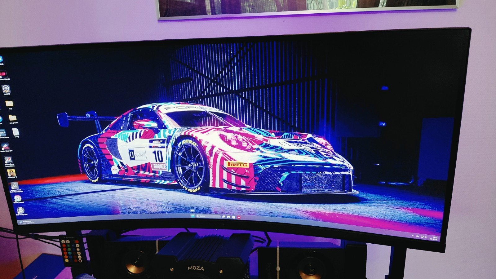 Asus TUF Gaming curved monitor, Gaming, IPS, Zo goed als nieuw, DisplayPort