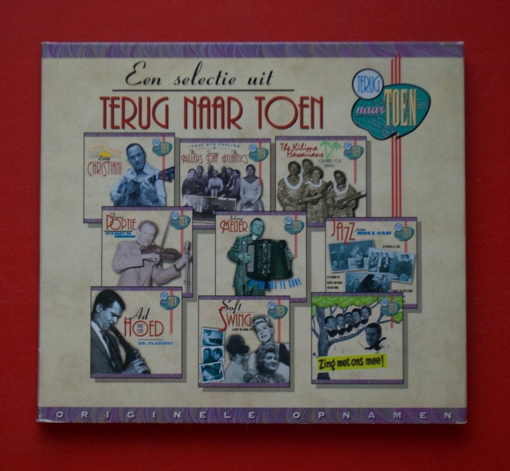 cd Een selectie uit Terug naar toen met oa Eddy Christiani, Pop, Ophalen of Verzenden, Gebruikt, Verzamelalbum