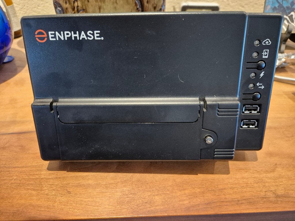 Enphase Envoy-S Gateway Zwart (Metered) en stroomspoelen, Ophalen, Zo goed als nieuw, Overige typen, 200 wattpiek of meer