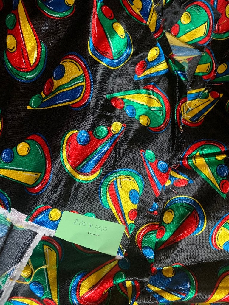 carnavals stof, Hobby en Vrije tijd, Stoffen en Lappen, Ophalen, 120 cm of meer, Nieuw, Katoen