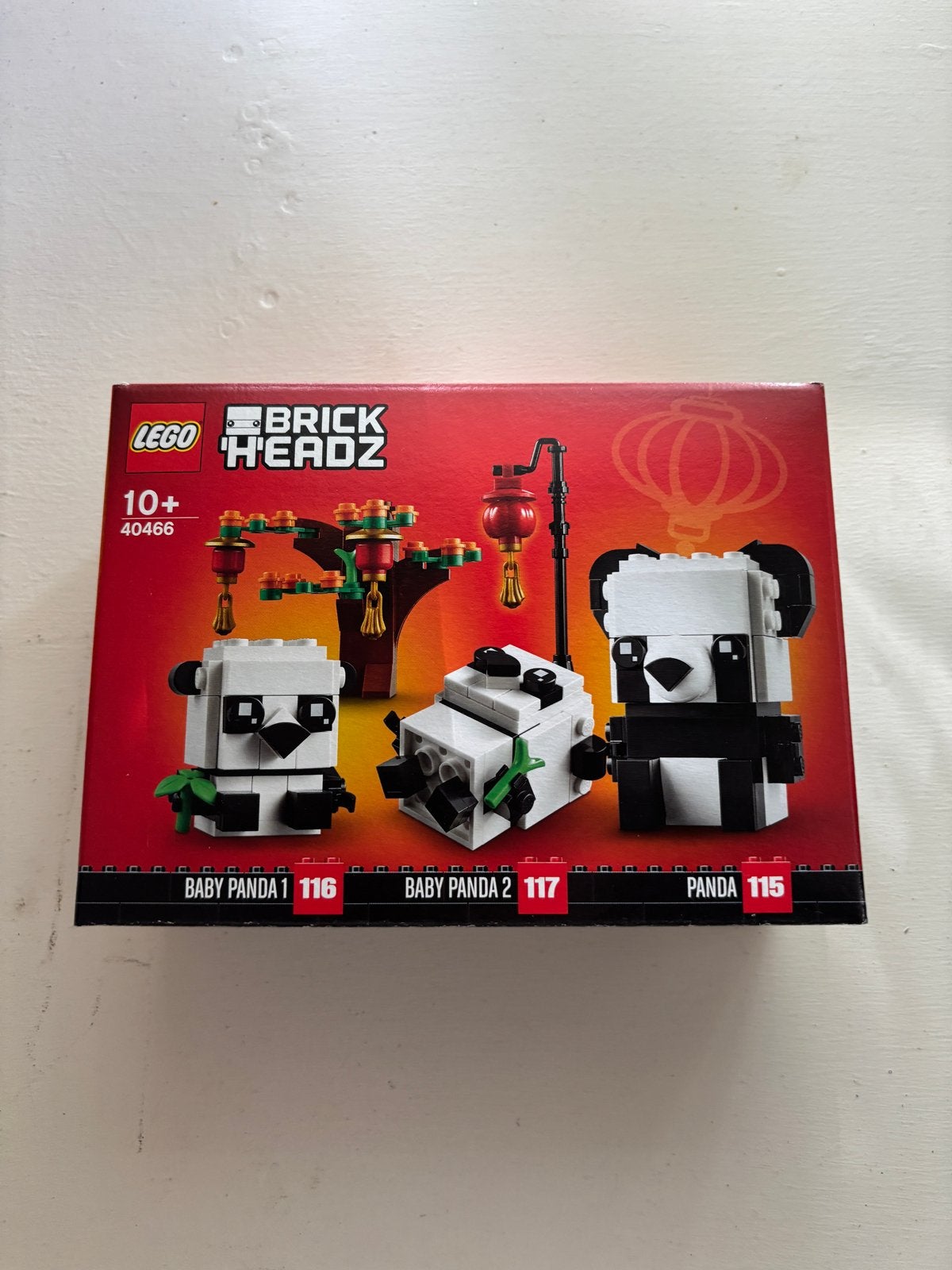 LEGO BrickHeadz 40466 Chinese Nieuwjaar Panda's, Ophalen of Verzenden, Nieuw, Overige merken