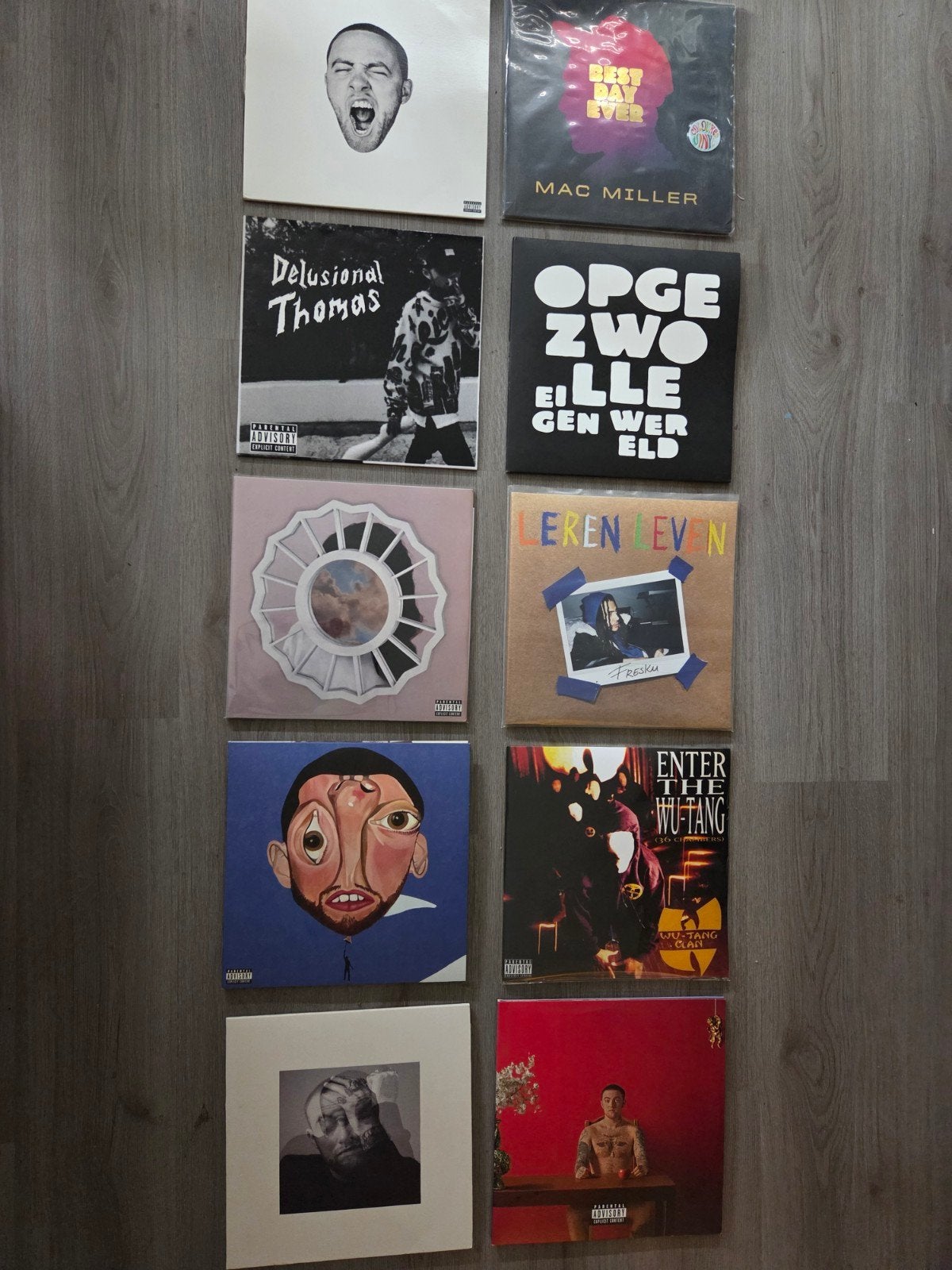 Diverse LP's - Mac Miller, Wu-Tang Clan en meer, Cd's en Dvd's, Ophalen of Verzenden, Gebruikt, LP