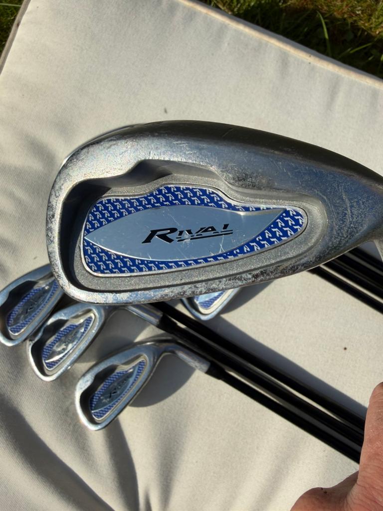 Rival golfset | graphite regular flex 4-S, Ophalen of Verzenden, Gebruikt, Set, Overige merken