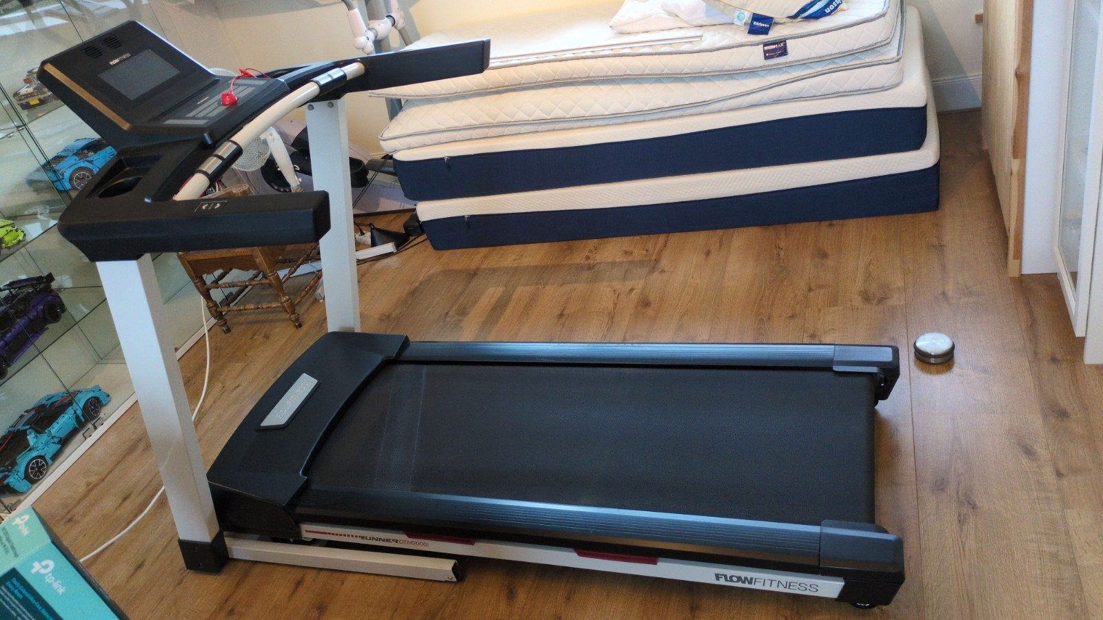 Flow Fitness Runner DTM2000i Loopband - Zo goed als nieuw, Ophalen, Zo goed als nieuw, Metaal, Loopband