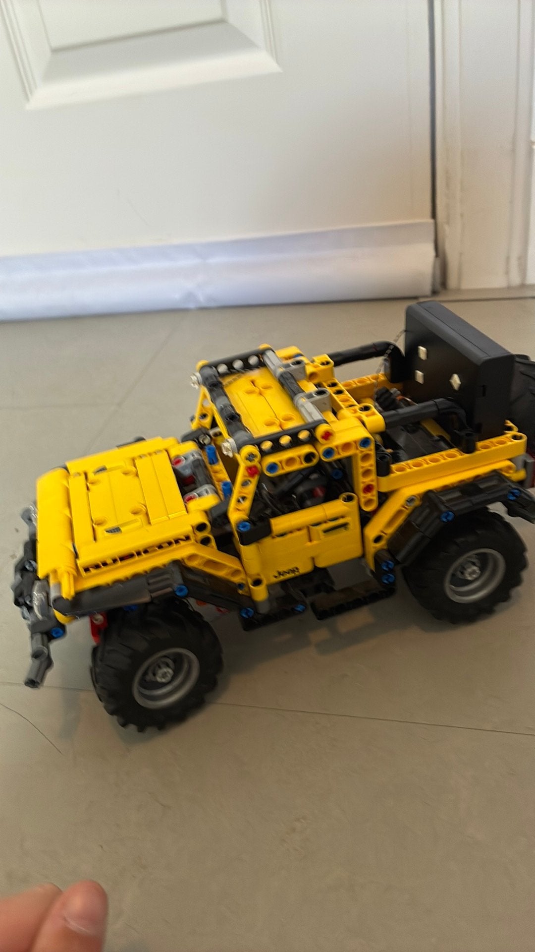 Lego technnic jeep wrangler 42122, Inclusief instructies, Gebruikt, Lego, Ophalen of Verzenden