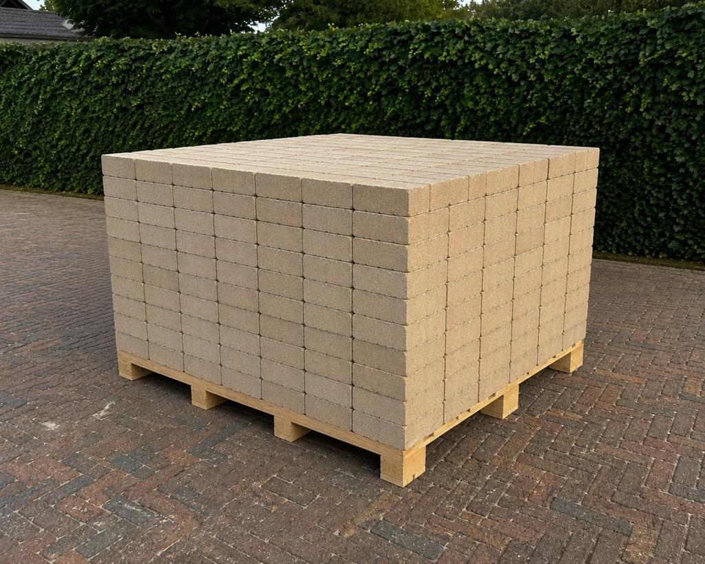 Waalformaat baksteen geel - 300 stuks - Nieuw, Doe-het-zelf en Verbouw, Metselstenen, Ophalen, Nieuw, Bakstenen