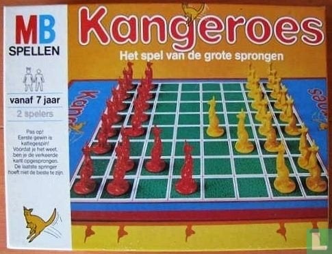 MB Kangeroes - Het spel van de grote sprongen, Hobby en Vrije tijd, Een of twee spelers, Ophalen of Verzenden, Zo goed als nieuw