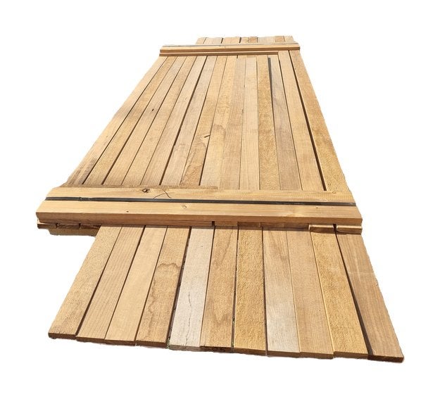 Hardhouten latten /planken 1.8x6.7 cm - nr: HP37, Tuin en Terras, Ophalen, Planken, Nieuw, Hardhout