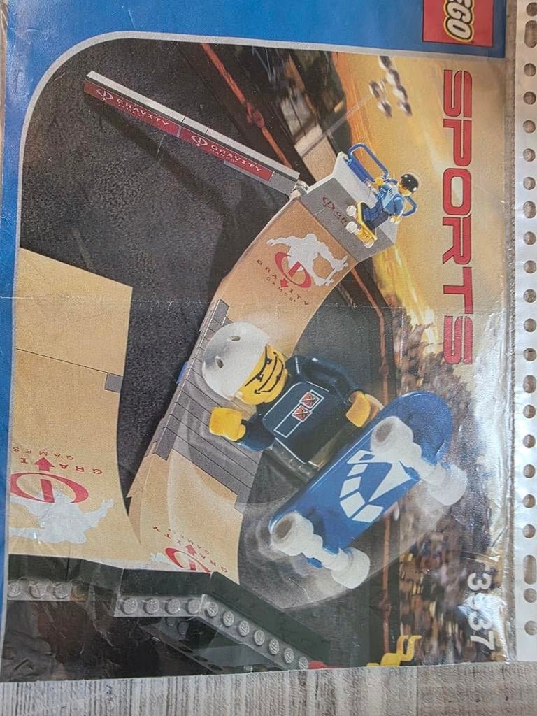 Lego Sports Gravity Games 3537 en een verhoogde plaat, Ophalen of Verzenden, Gebruikt, Complete set, Lego