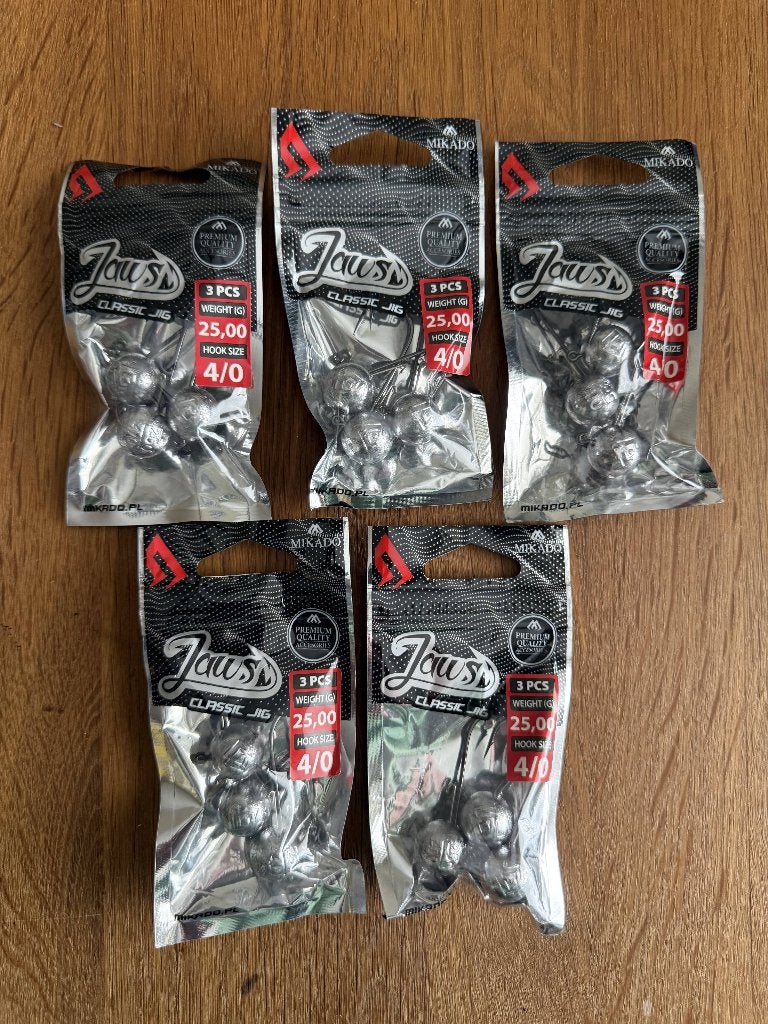 Mikado Jaws Classic Jig 25 g Haakmaat 4/0, Overige typen, Nieuw, Ophalen of Verzenden, E