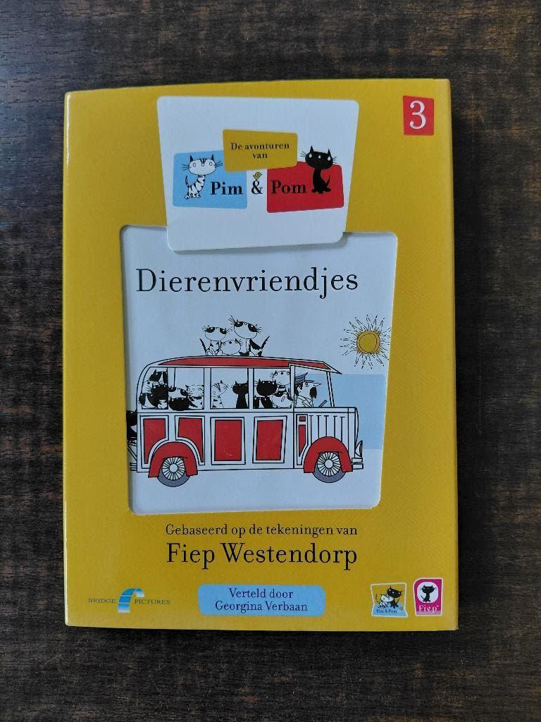 DVD Pim en Pom Dierenvriendjes, Alle leeftijden, Ophalen of Verzenden, Zo goed als nieuw, Dieren