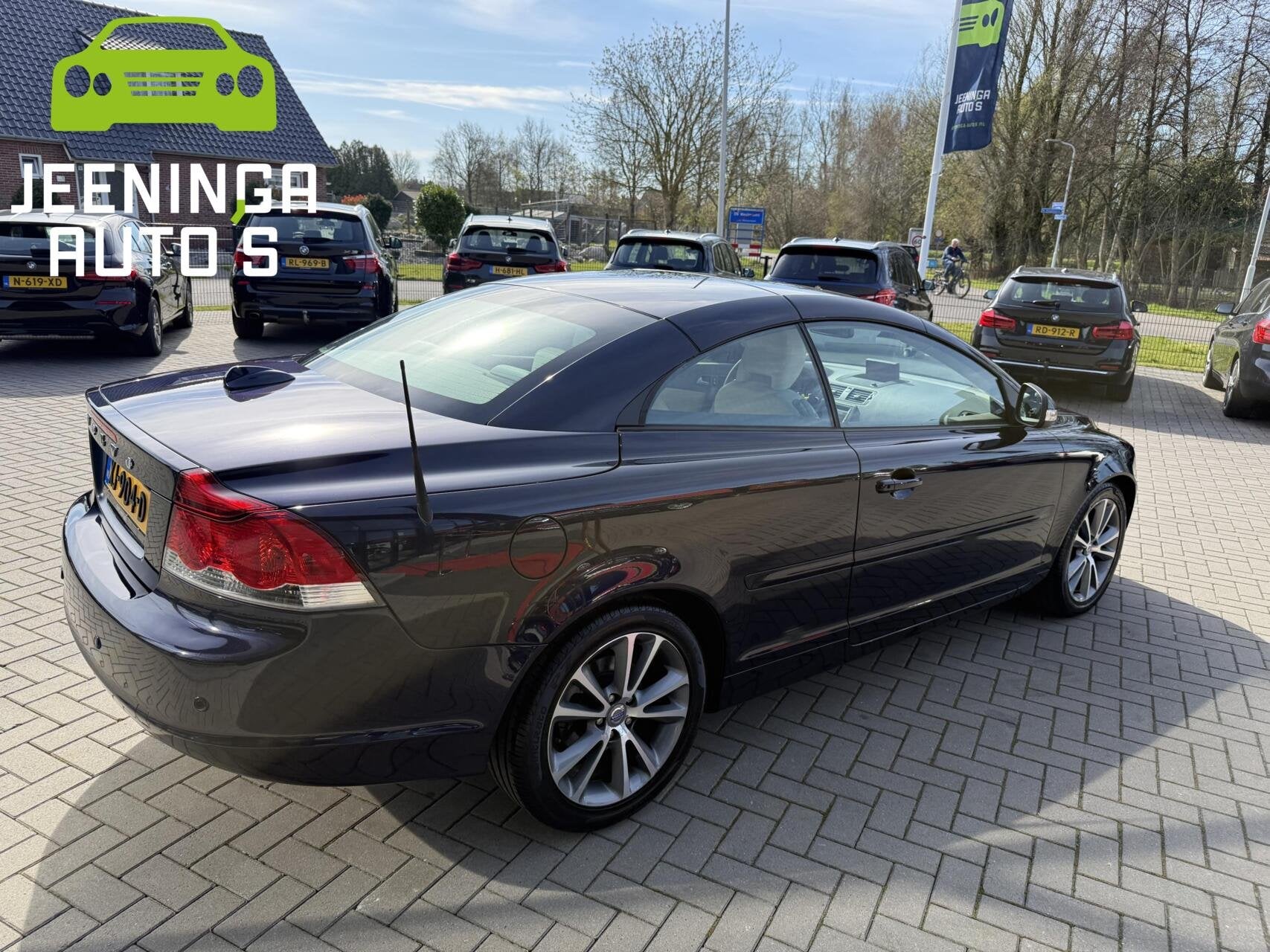 Volvo C70 Convertible 2.4 Summum|Leer|Stoelverwarming|17"|Me, Auto's, C70, Gebruikt, Beige, Cabriolet