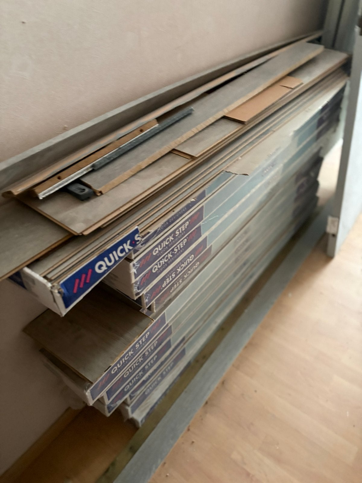 Nieuw Quick-Step Laminaat (13 pakken) met plinten, Doe-het-zelf en Verbouw, Ophalen, Nieuw, 10 m² of meer, Laminaat
