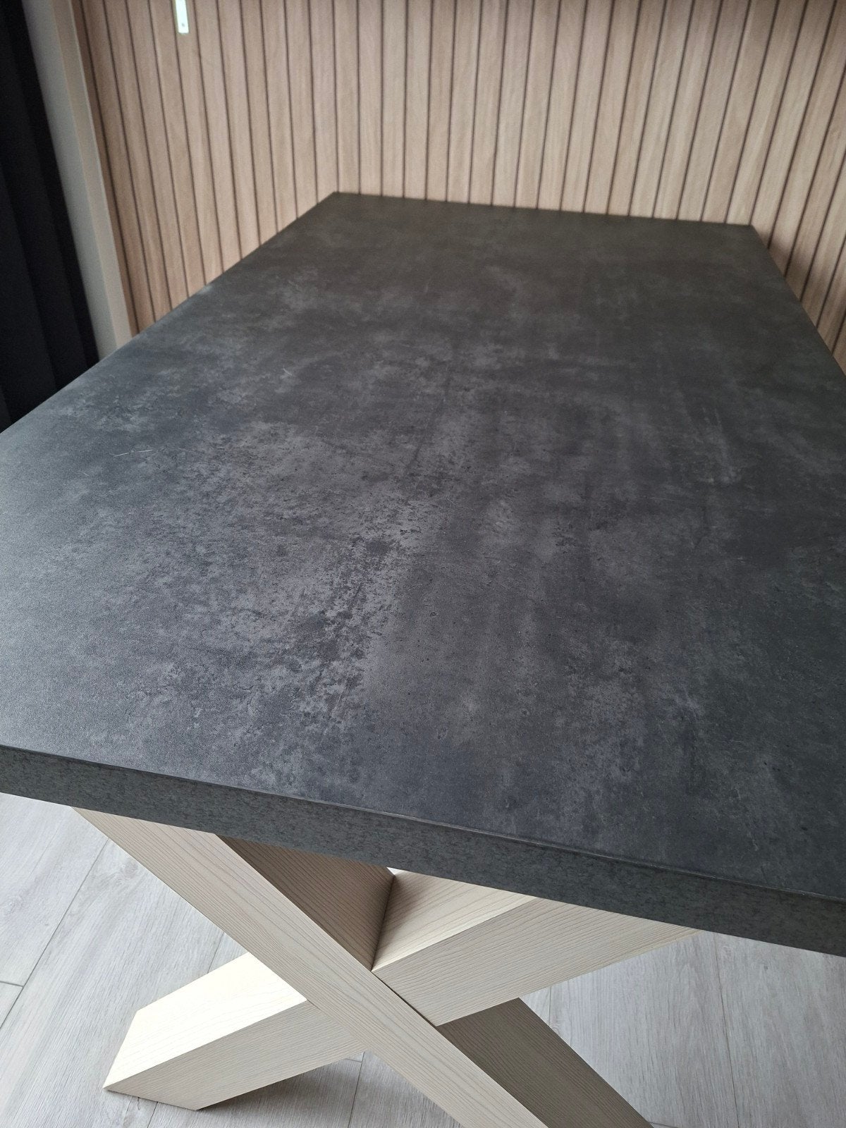 4persoon eettafel, Huis en Inrichting, Tafels | Eettafels, Ophalen, Nieuw, Rechthoekig, 50 tot 100 cm