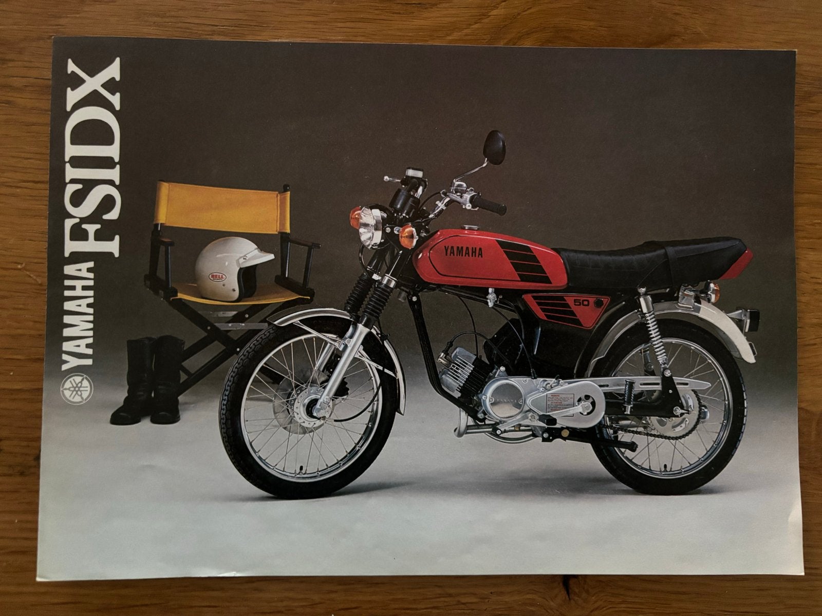YAMAHA FS1 50 FIZZY BROMMER FOLDER BROCHURE ZELDZAAM, Ophalen of Verzenden, Zo goed als nieuw