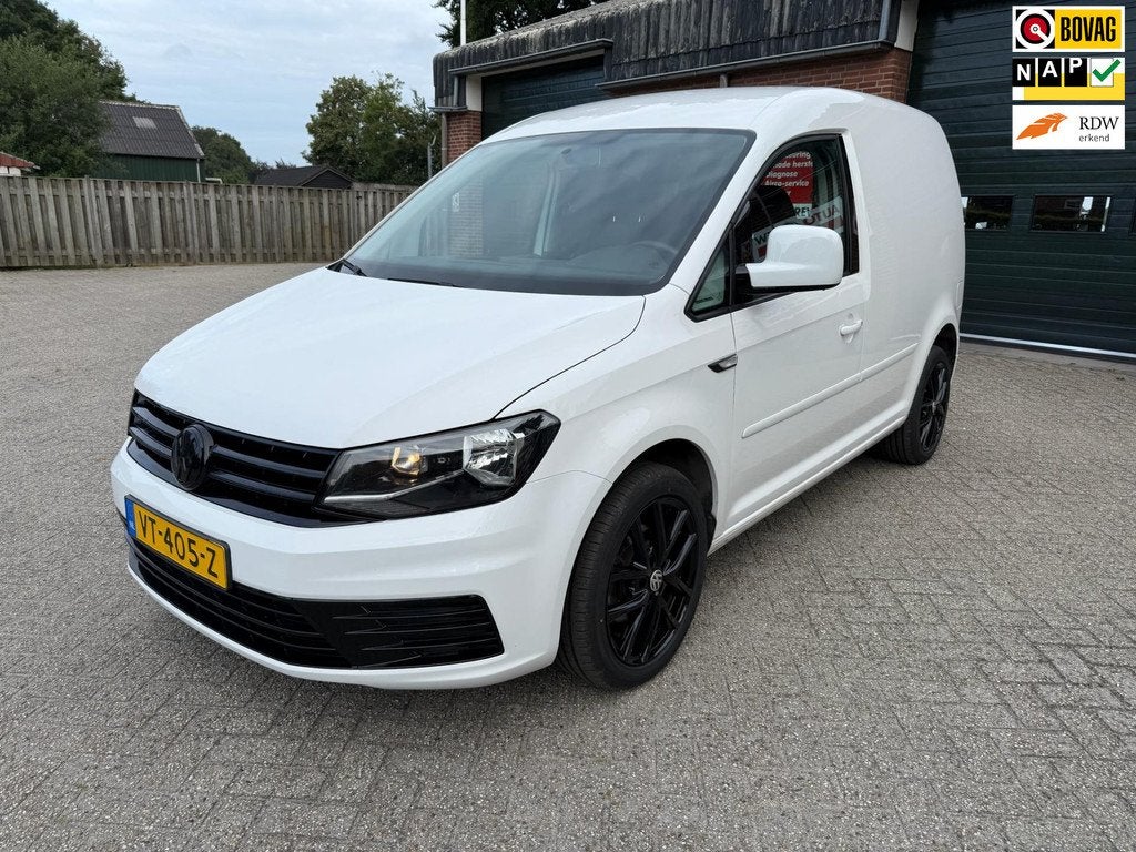 Volkswagen Caddy 2.0 TDI L1H1 BMT Airco Navi Bluetooth, Auto's, Voorwielaandrijving, Gebruikt, 4 cilinders, Volkswagen