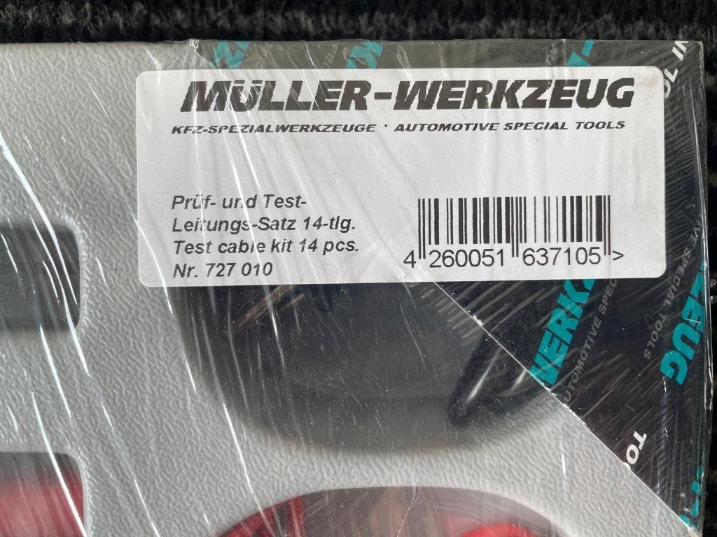 Muller/Meuller-werkzeug, nr. 727010, Meetkabelset, Nieuw, Ophalen of Verzenden, /, /