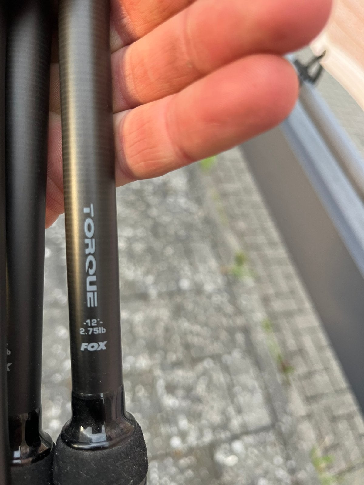2 fox torque 12 ft hengels Nieuw, Ophalen, Nieuw, Werphengel