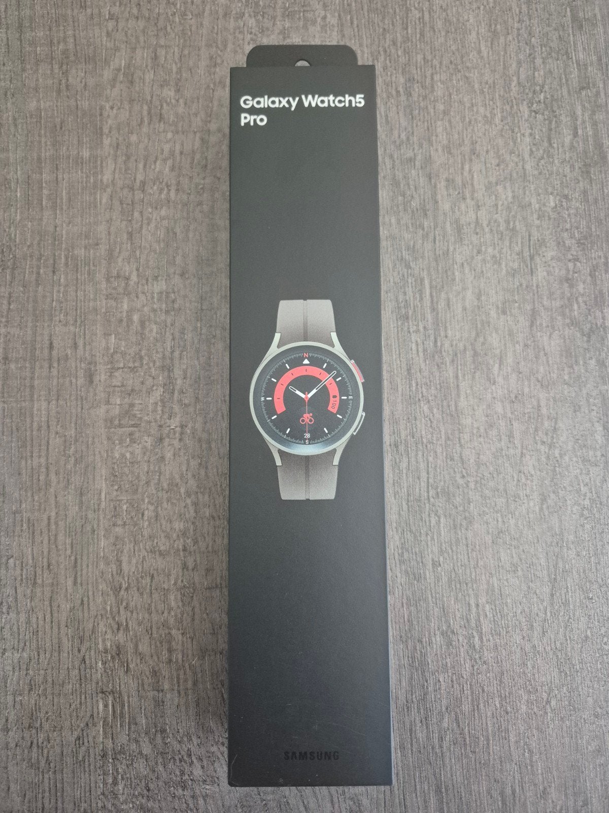 Samsung Galaxy Watch5 Pro (eSIM) 46mm Gray Titanium - Nieuw, Ophalen, Nieuw, Conditie, Samsung