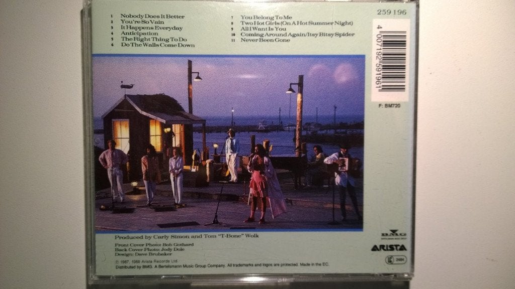 Carly Simon - Greatest Hits Live, Ophalen of Verzenden, Zo goed als nieuw, Pop, Album