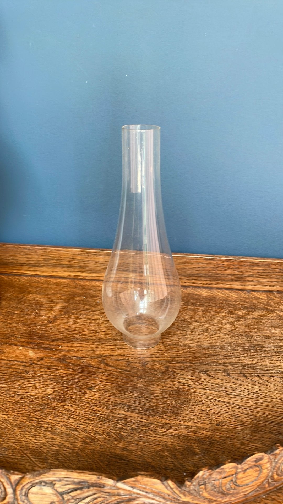 Los glas van petroleumlamp, Ophalen of Verzenden