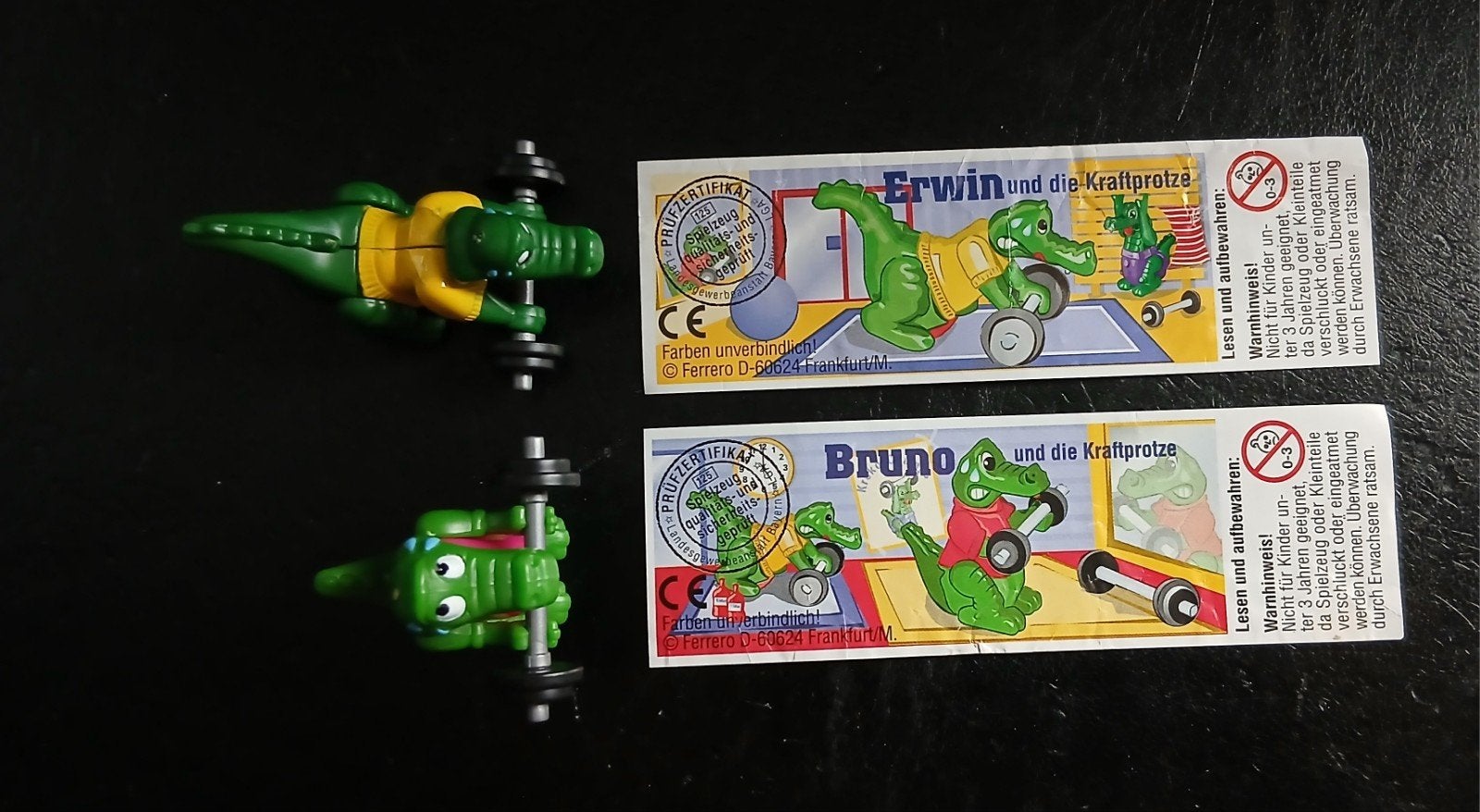 9 x Duitse Kinder Surprise figuren / Ferrero, Ophalen of Verzenden, Hardplasticfiguren