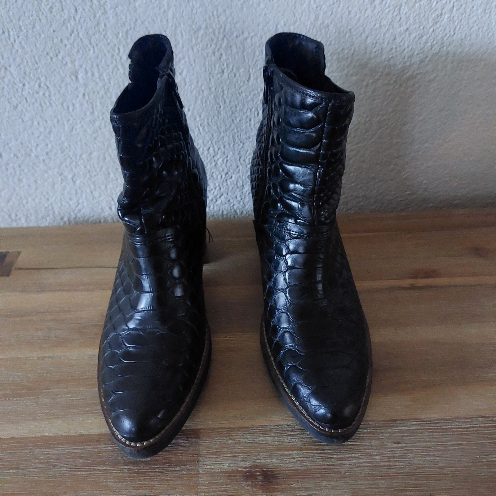 Red Rag laarzen maat 38, Kleding | Dames, Schoenen, Zwart, Lage of Enkellaarzen, Ophalen of Verzenden, Zo goed als nieuw