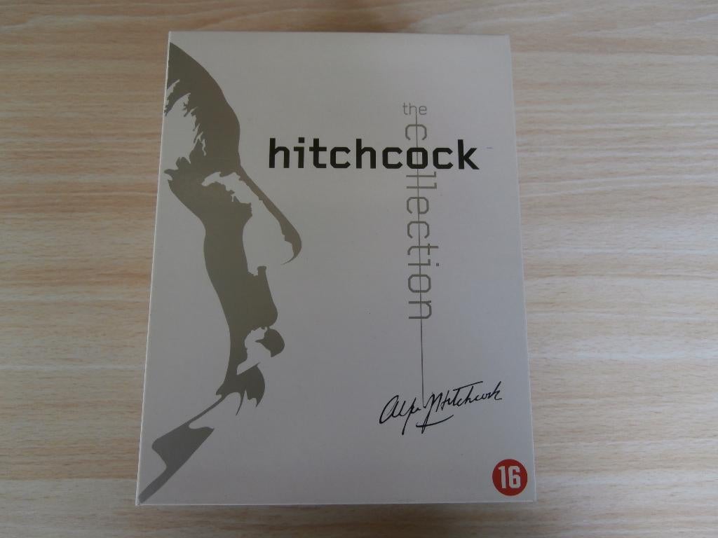 the hitchcock collection-(witte doos) 7 dvd-, Gebruikt, Alle leeftijden, Boxset, Ophalen of Verzenden