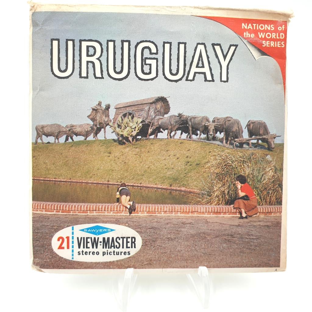 Uruguay viewmaster, Verzamelen, Speelgoed, Ophalen of Verzenden, Gebruikt