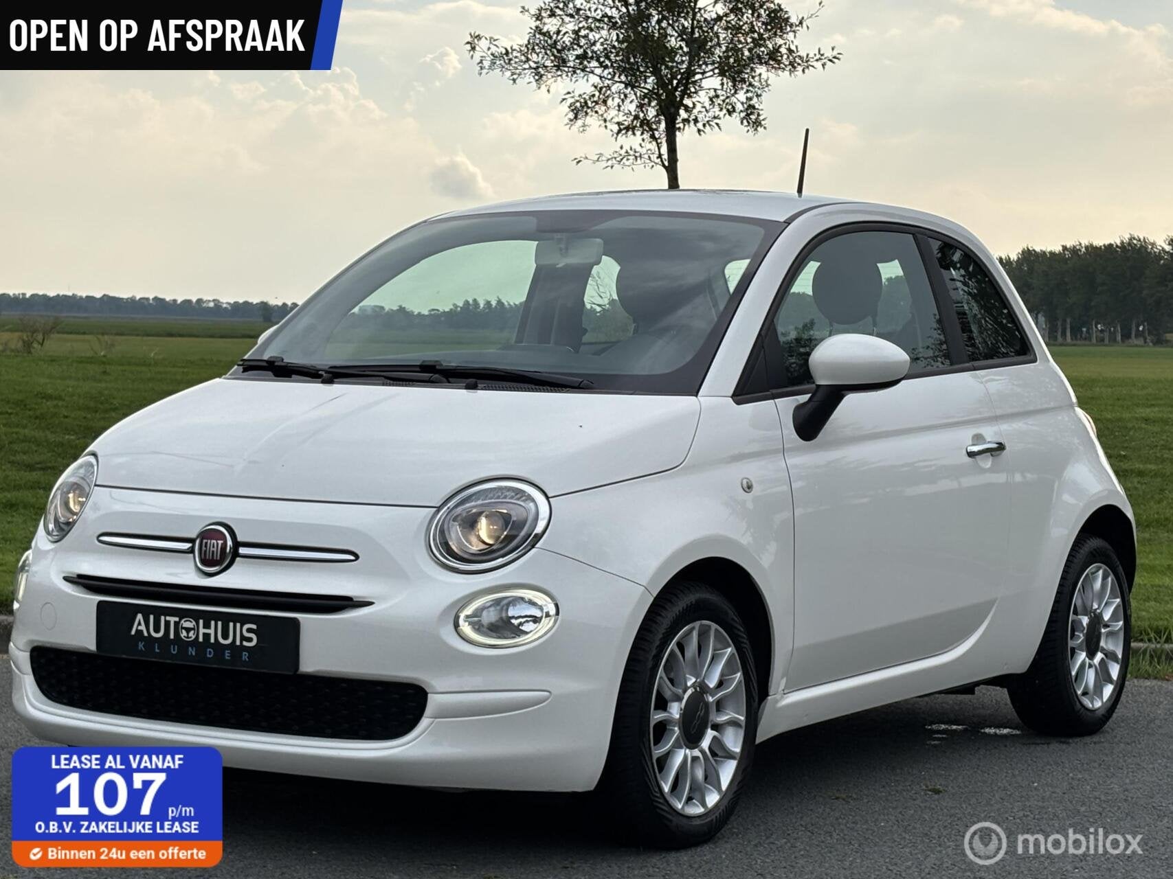 Fiat 500 1.0 TwinAir | Garantie | NW APK |, Voorwielaandrijving, Gebruikt, Euro 6, 840 kg