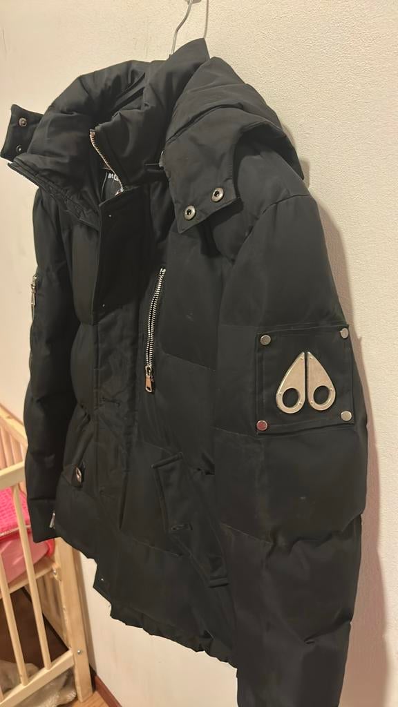 Moose Knuckles jas maat M, Ophalen, Gedragen, Maat 48/50 (M), Zwart