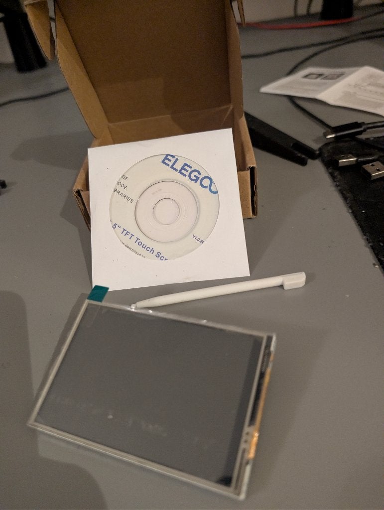 3.5 inch Raspberry Pi Display met touchscreen + stylus., Ophalen of Verzenden, Nieuw