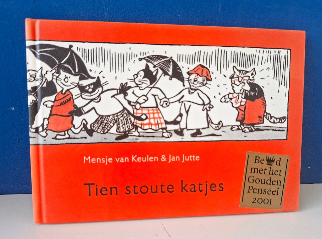 Tien stoute katjes/Mensje van Keulen & Jan Jutte, Ophalen of Verzenden, Zo goed als nieuw, Fictie algemeen