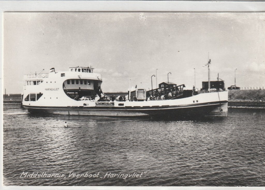 Middelharnis Veerboot, Verzenden, 1940 tot 1960, Ongelopen, Zuid-Holland