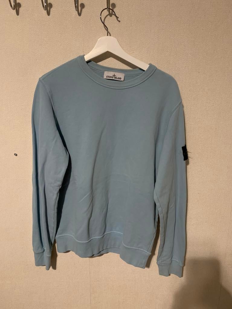 STONE ISLAND - SWEATSHIRT REGULAR FIT MAAT M - 62420, Ophalen of Verzenden, Zo goed als nieuw, Maat 48/50 (M), Blauw