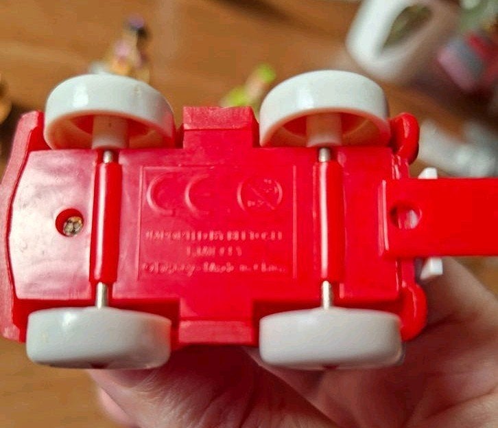Vintage Disney figuren in voertuigen -McDonald's/Burger King, Ophalen of Verzenden, Gebruikt