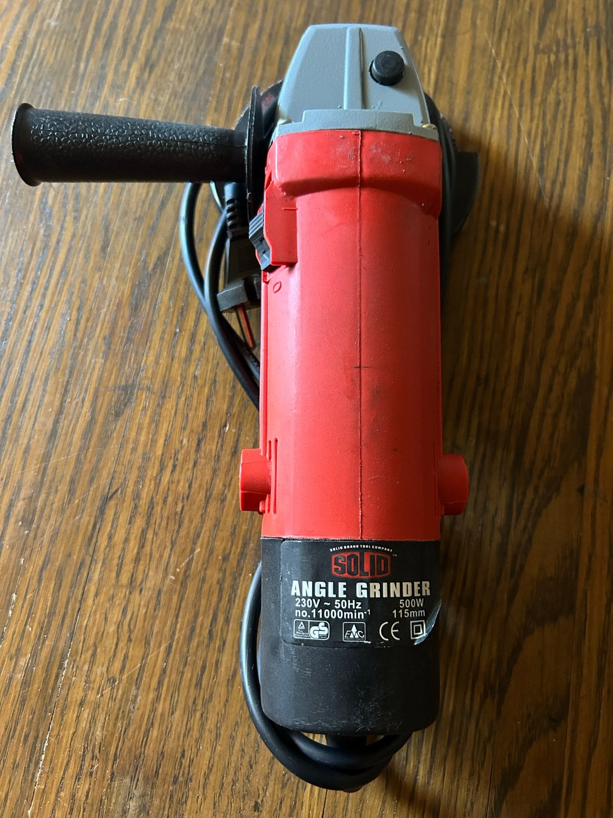 Solid Haakse Slijper 500W 115mm, Ophalen, Gebruikt, Haakse slijper, Overige merken