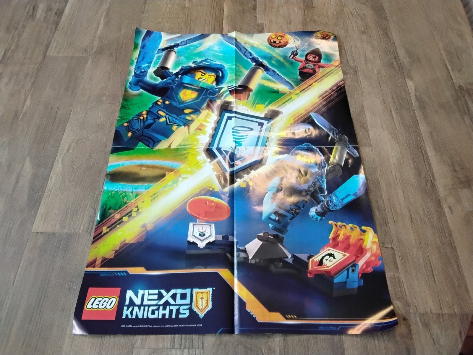 LEGO POSTER NEXO KNIGHTS 2016, Ophalen of Verzenden
