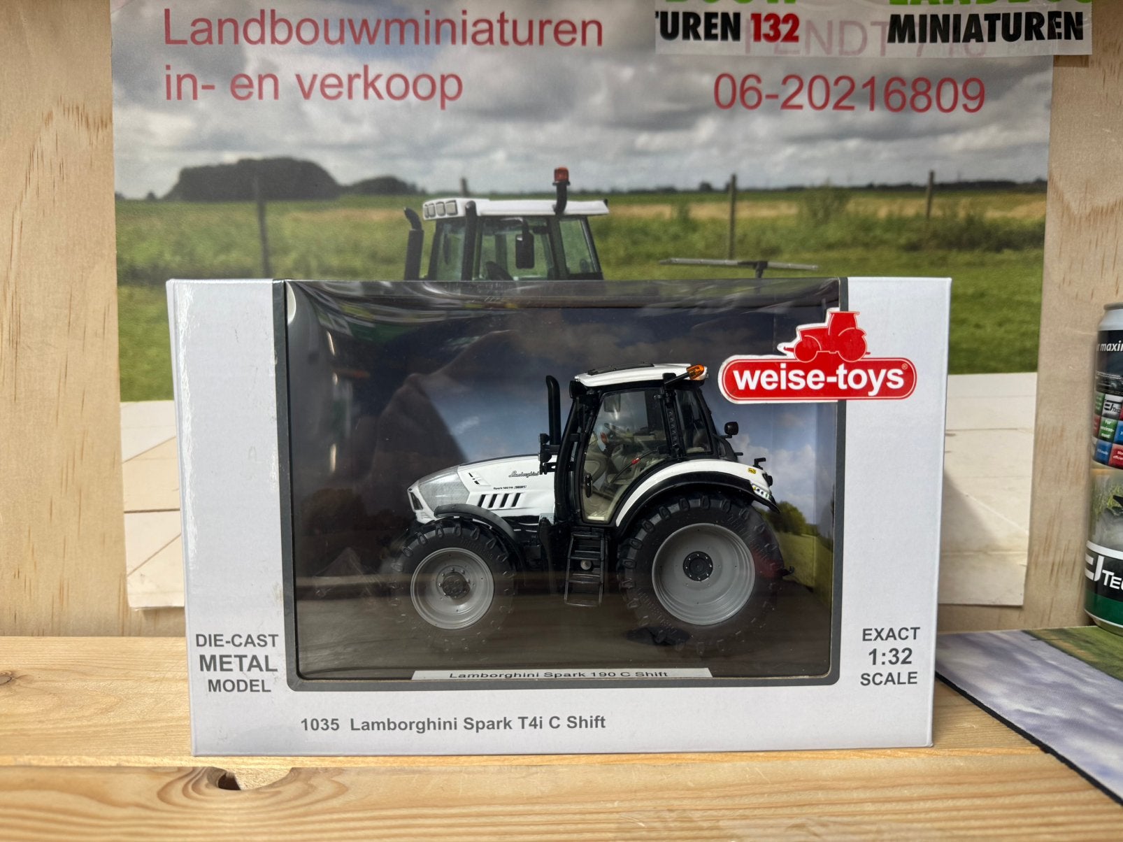 LAMBORGHINI SPARK 190 T4I C SHIFT – 1:32, Ophalen of Verzenden, Zo goed als nieuw, Tractor of Landbouw, SIKU