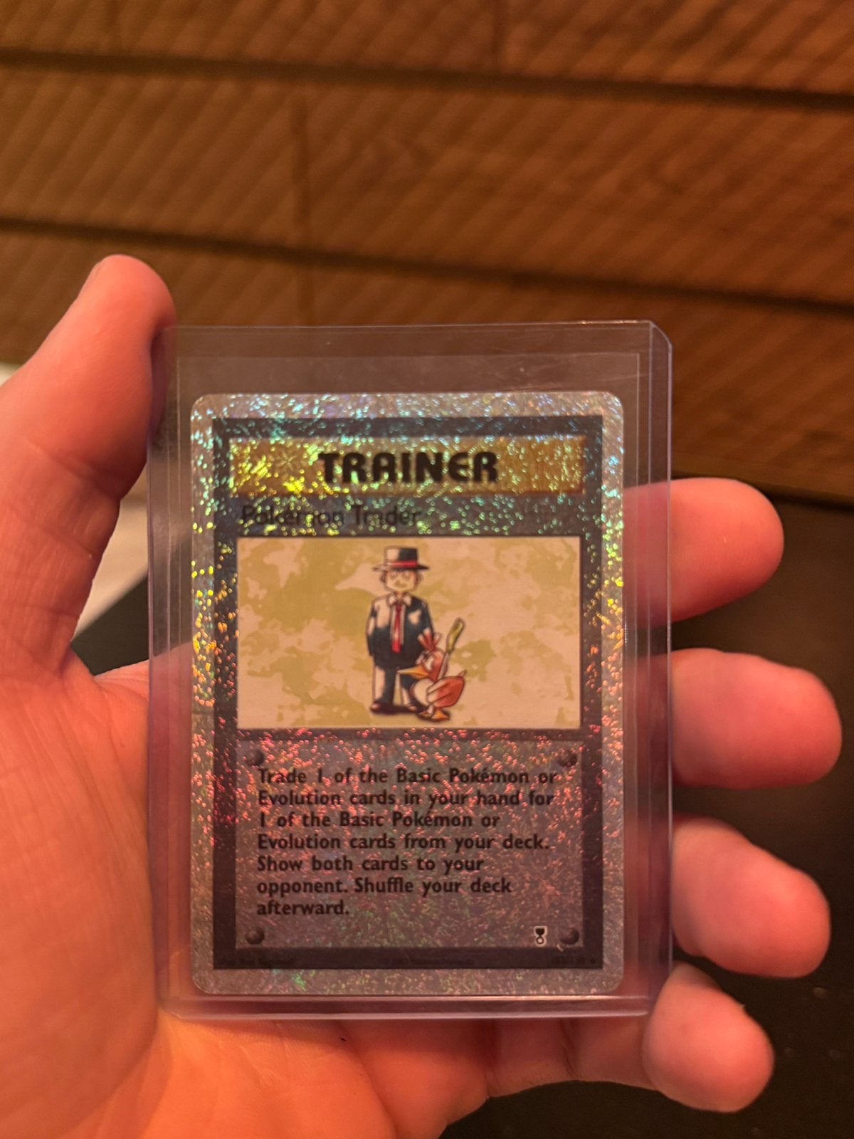 Pokémon Trader 103/110 Legendary Collection (2002) - Vintage, Ophalen of Verzenden, Foil