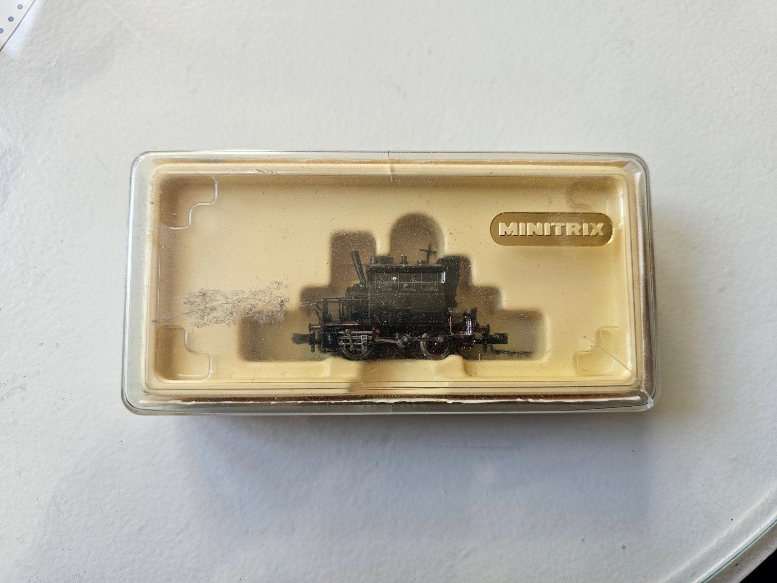 Minitrix Glaskasten Preußische Staatsbahn T2 Stoomlocomotief, Ophalen, Gebruikt, Trix, Analoog