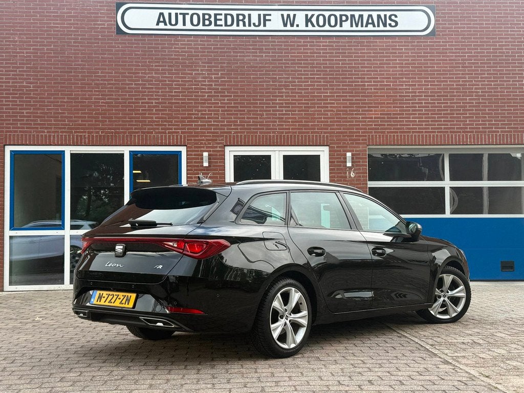 Seat Leon Sportstourer 1.5 TSI FR Business Intense|Carplay|N, Auto's, Seat, 4 cilinders, 150 pk, Leon, Leder en Stof